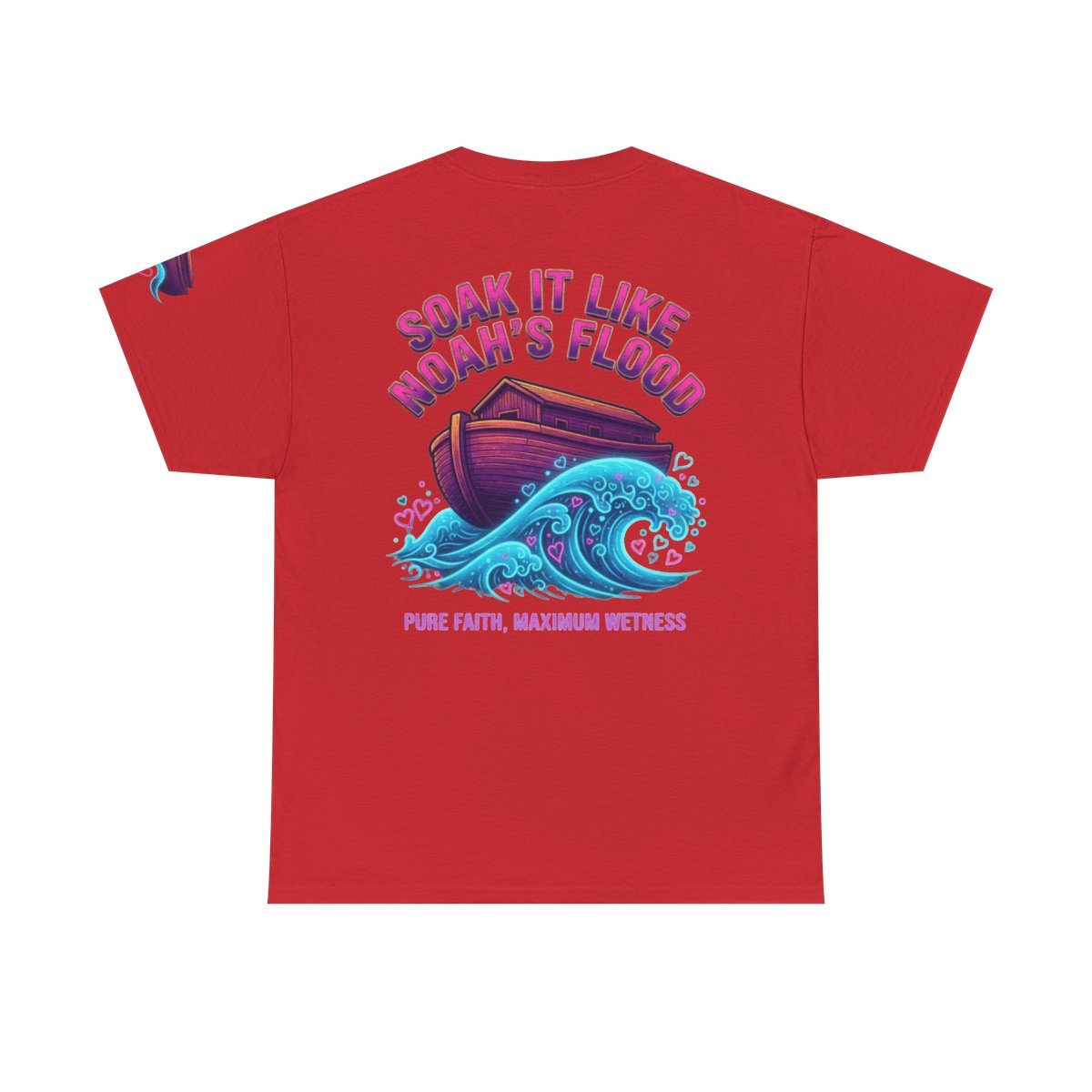 Color: Red | Good Book Series Soak it Like Noah's Flood Premium Graphic Tee