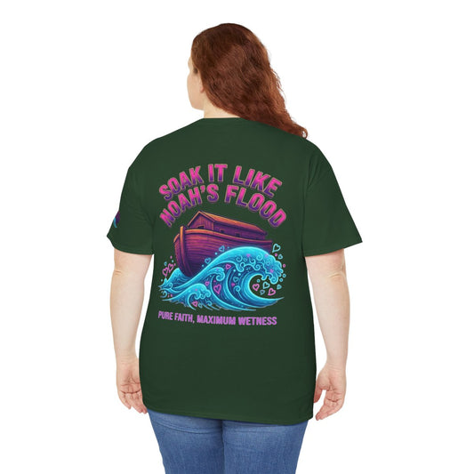 Color: Forest Green | Good Book Series Soak it Like Noah's Flood Premium Graphic Tee