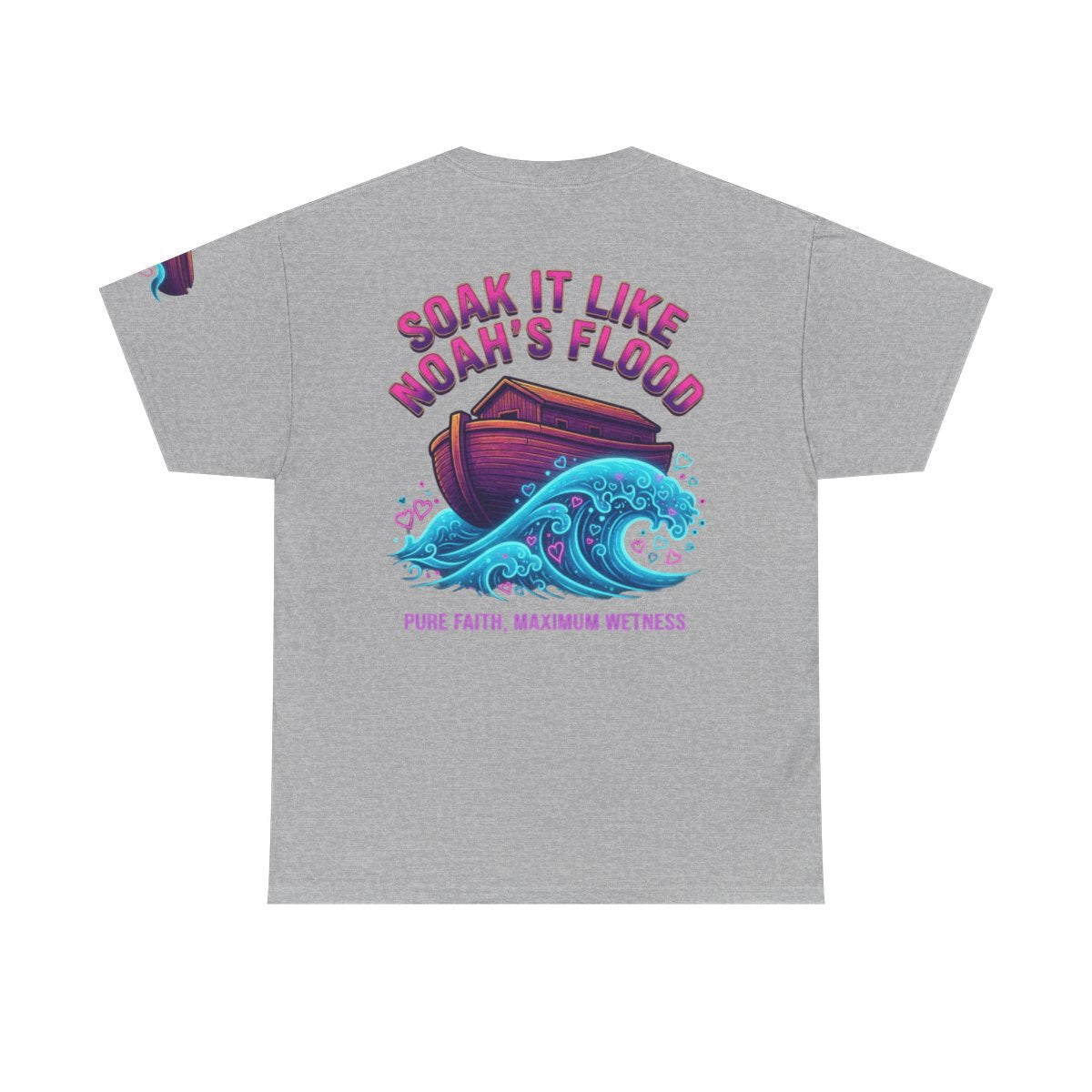 Color: Sport Grey | Good Book Series Soak it Like Noah's Flood Premium Graphic Tee