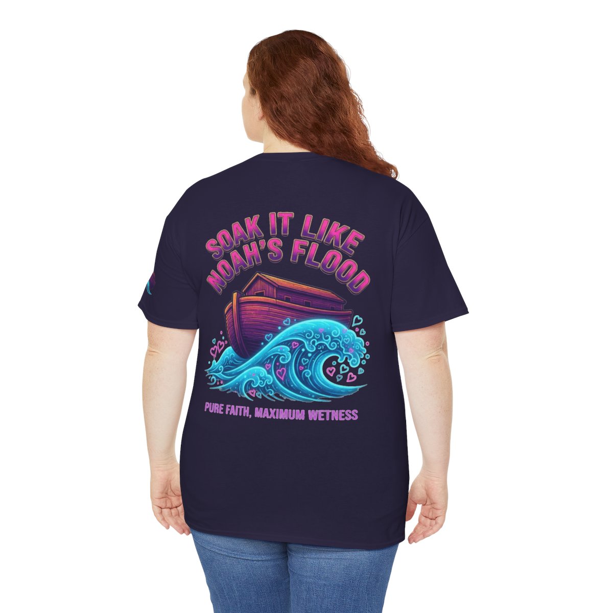 Color: Blackberry | Good Book Series Soak it Like Noah's Flood Premium Graphic Tee