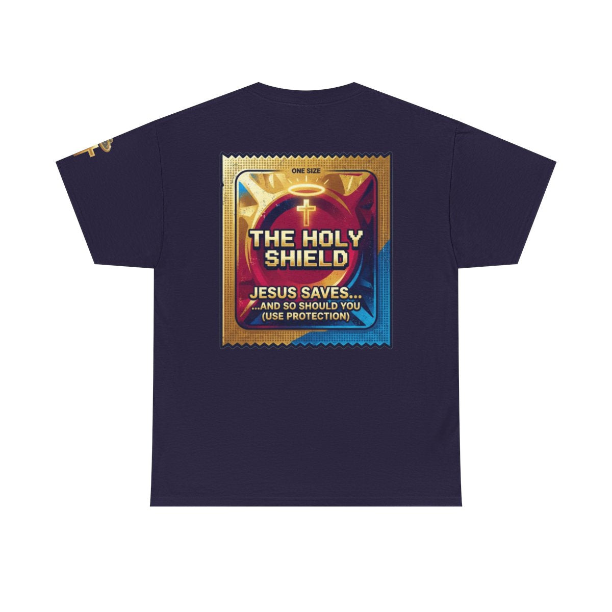 Color: Blackberry | Good Book Series The Holy Shield Premium Graphic Tee