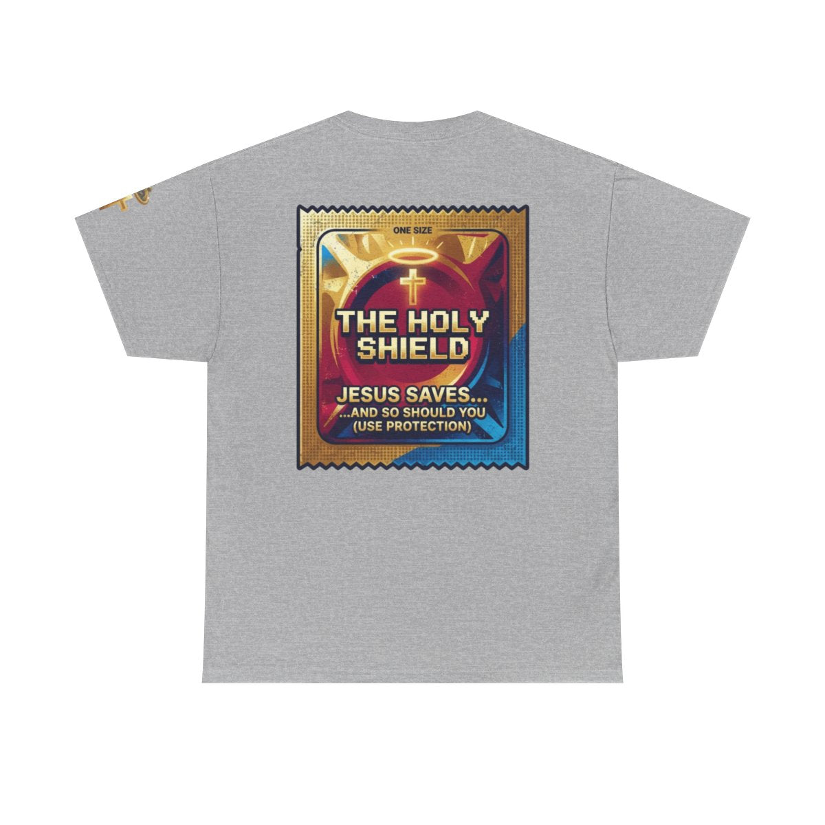 Color: Sport Grey | Good Book Series The Holy Shield Premium Graphic Tee