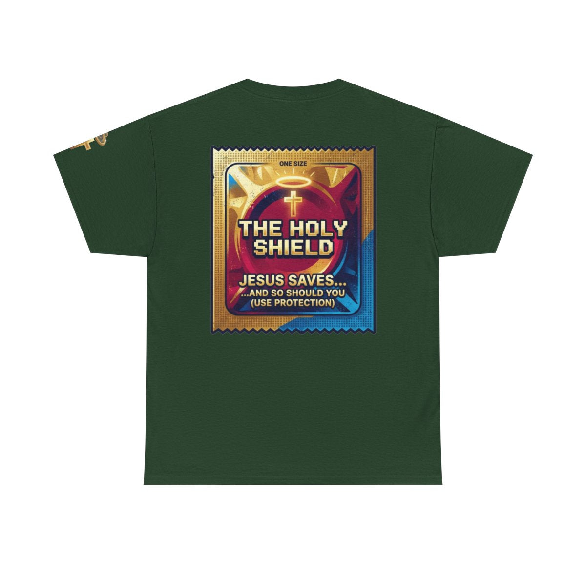 Color: Forest Green | Good Book Series The Holy Shield Premium Graphic Tee