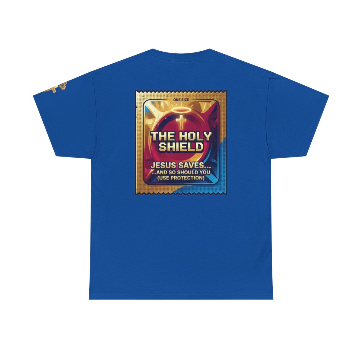 Color: Royal | Good Book Series The Holy Shield Premium Graphic Tee
