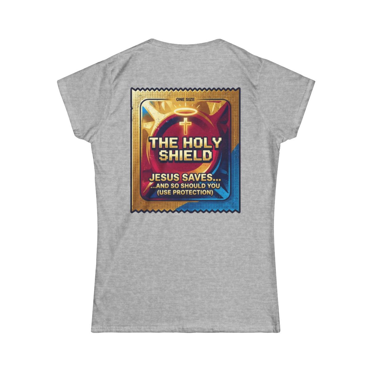 Color: Sport Grey | Good Book Series The Holy Shield Women's Tee