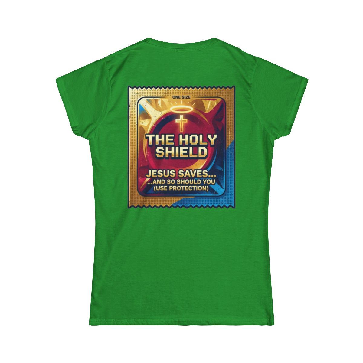 Color: Irish Green | Good Book Series The Holy Shield Women's Tee