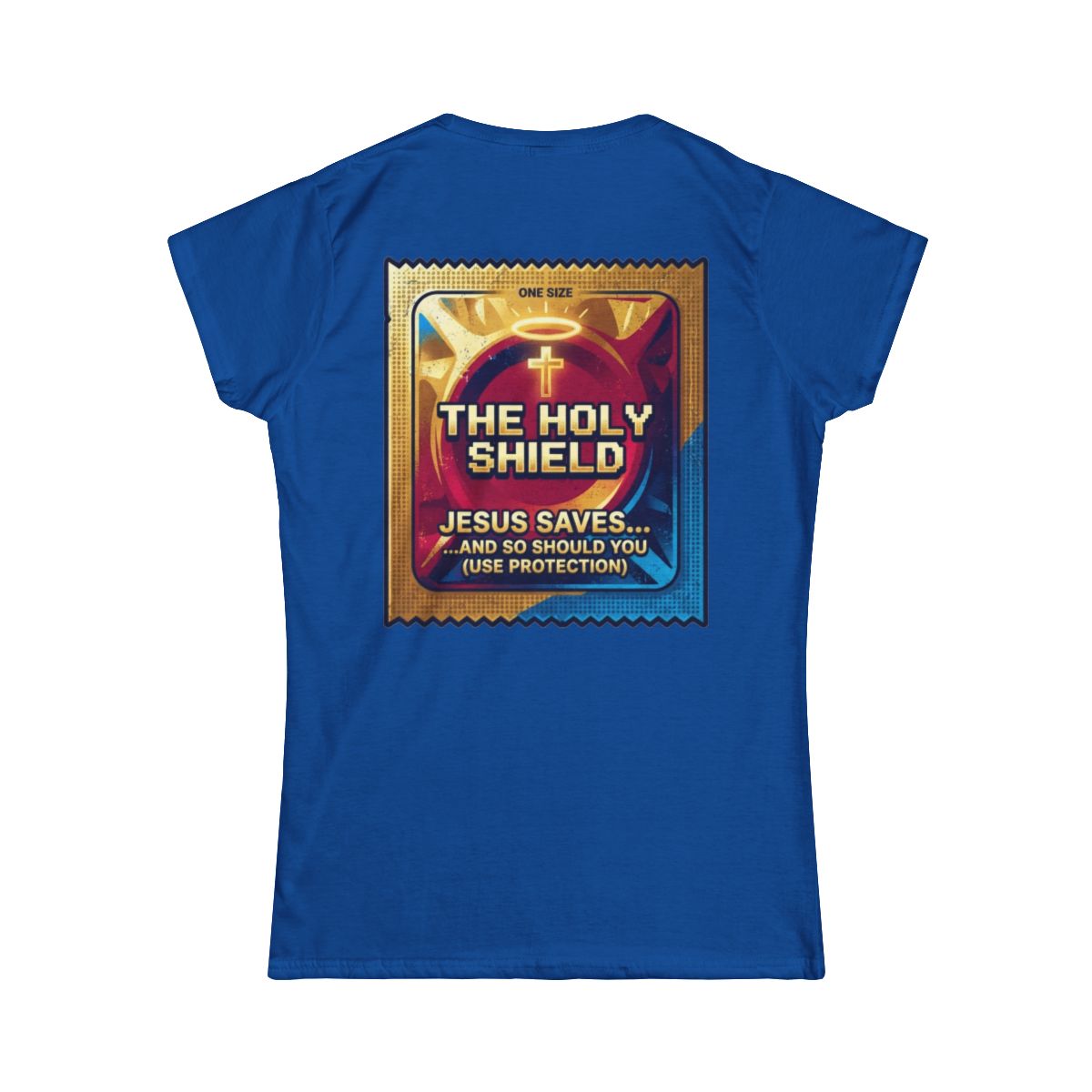 Color: Royal | Good Book Series The Holy Shield Women's Tee