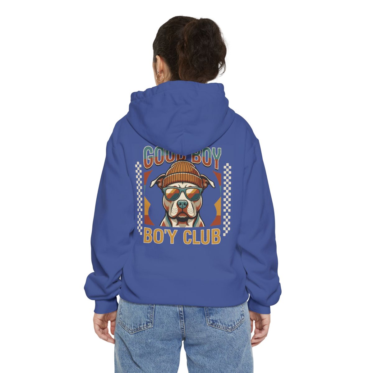 Color: Flo Blue | Good Boy Bo'y Club Garment-Dyed Hoodie