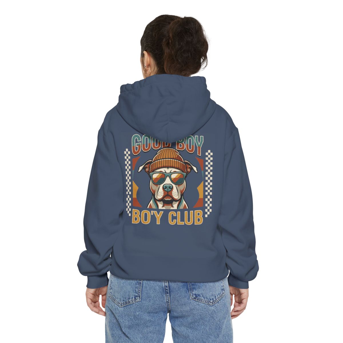 Color: Denim | Good Boy Bo'y Club Garment-Dyed Hoodie