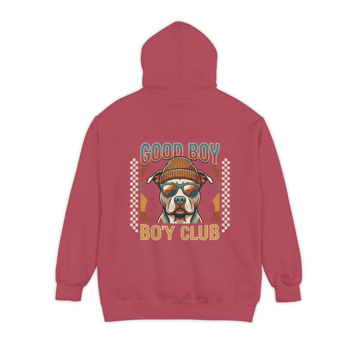 Color: Crimson | Good Boy Bo'y Club Garment-Dyed Hoodie