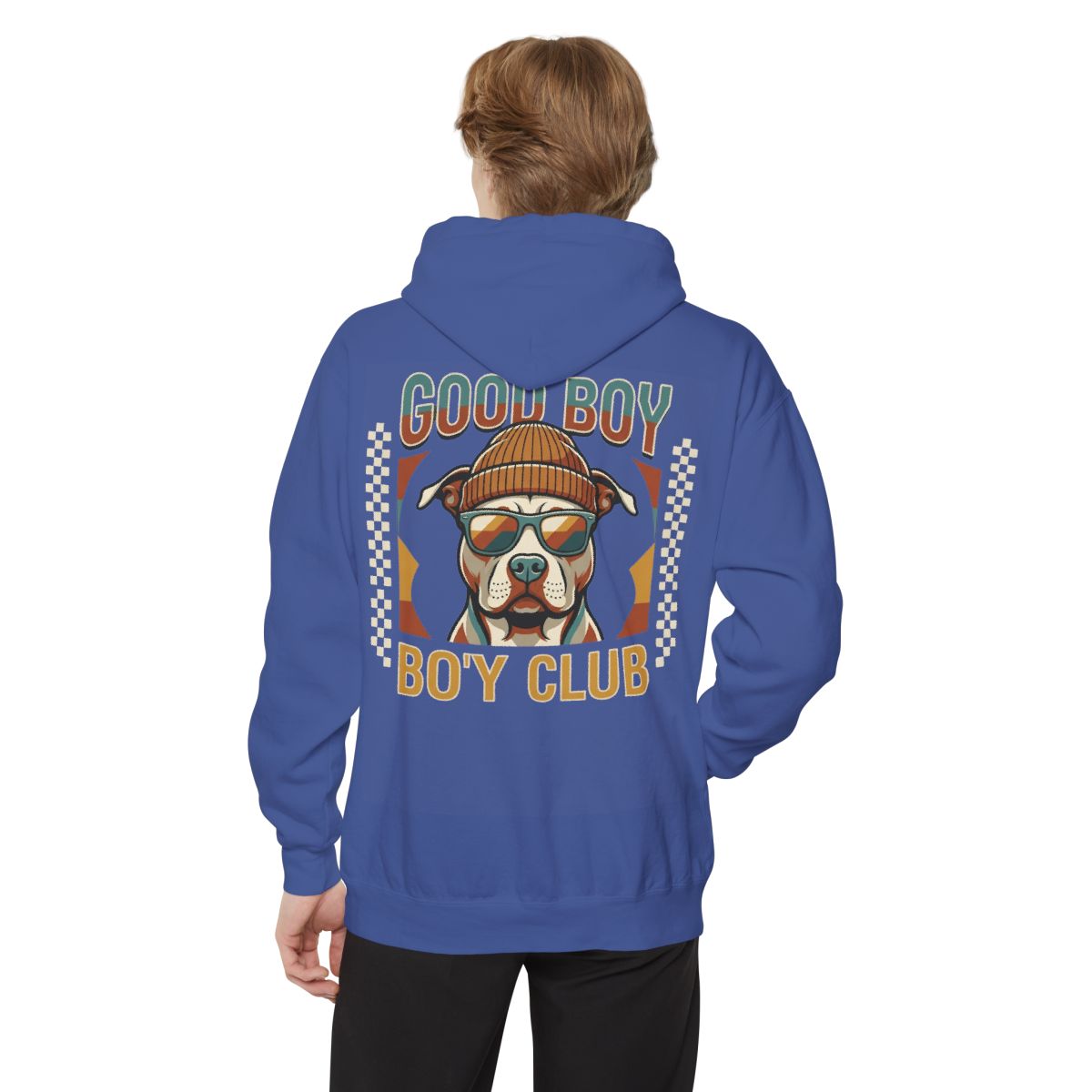 Color: Flo Blue | Good Boy Bo'y Club Garment-Dyed Hoodie