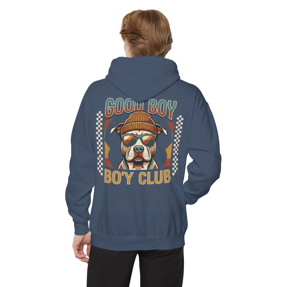 Color: Denim | Good Boy Bo'y Club Garment-Dyed Hoodie