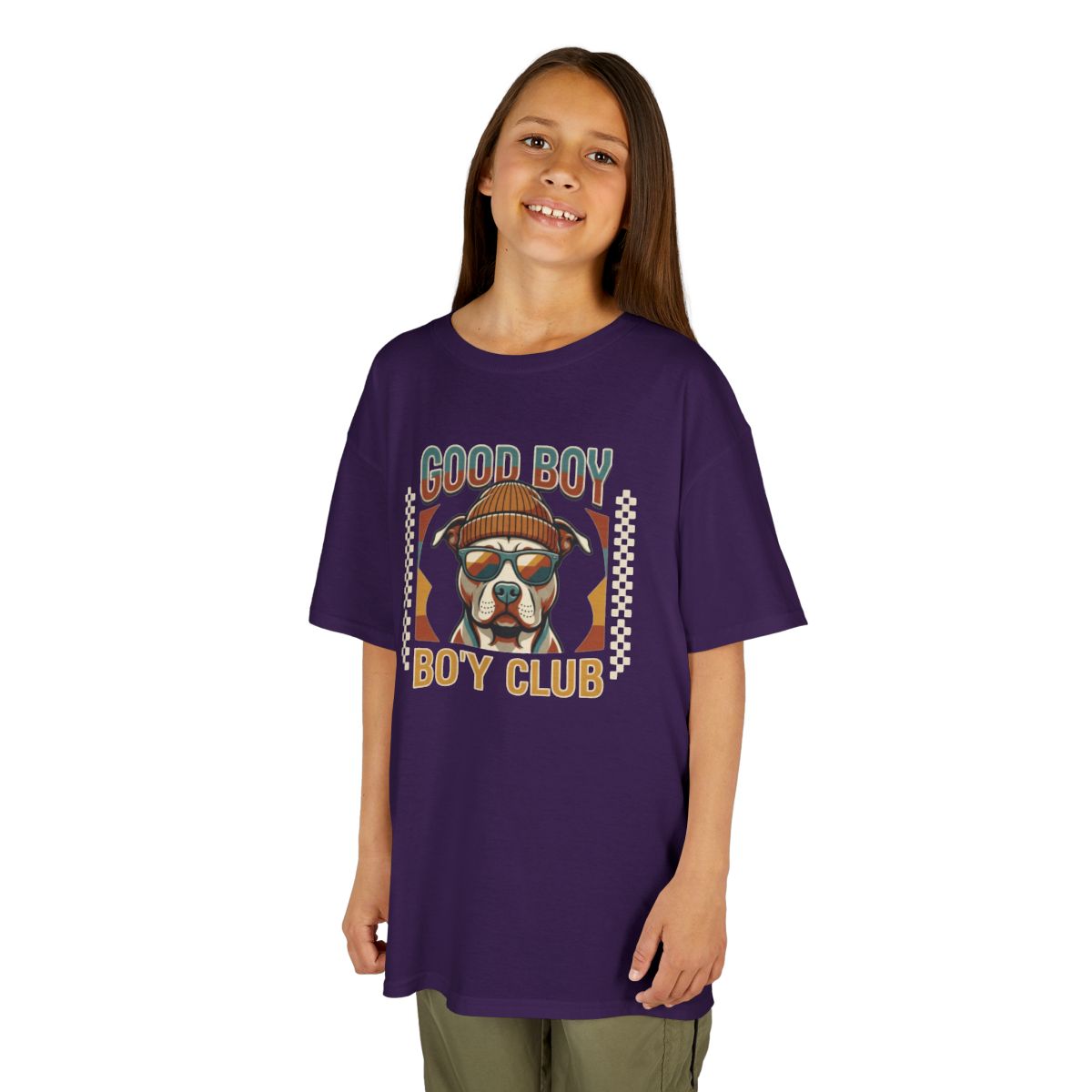 Color: Purple | Good Boy Bo'y Club Kids Tee