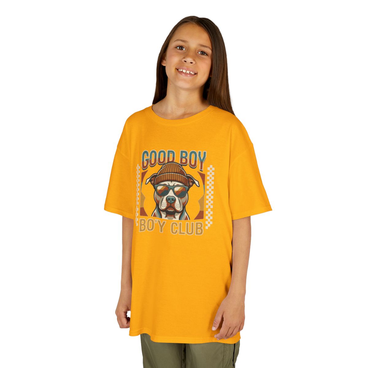 Color: Gold | Good Boy Bo'y Club Kids Tee