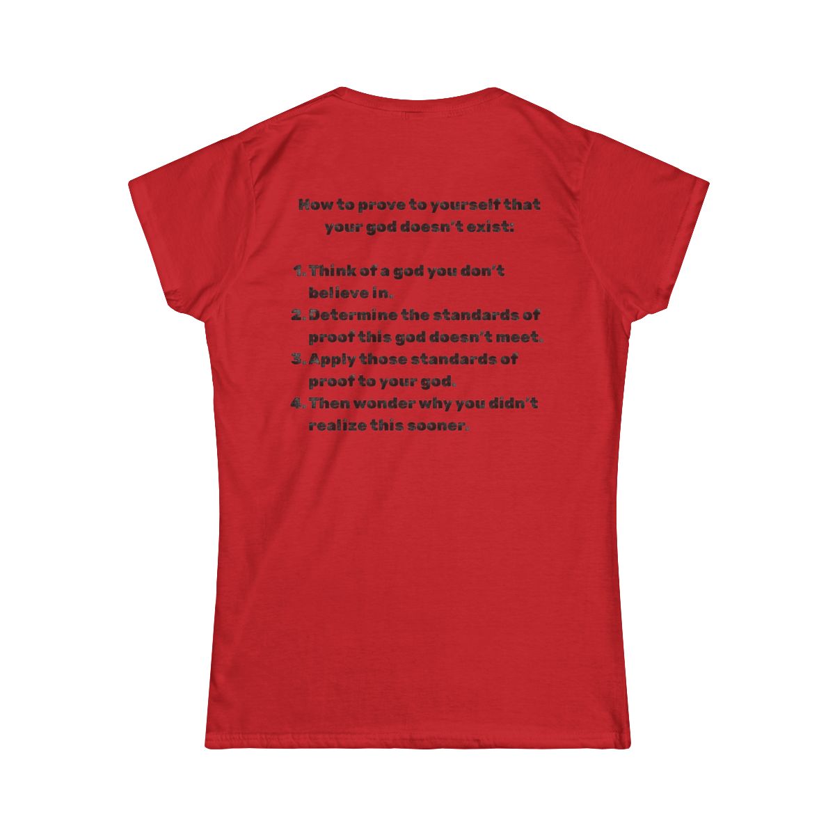 Color: Red | Good proof Women's Tee