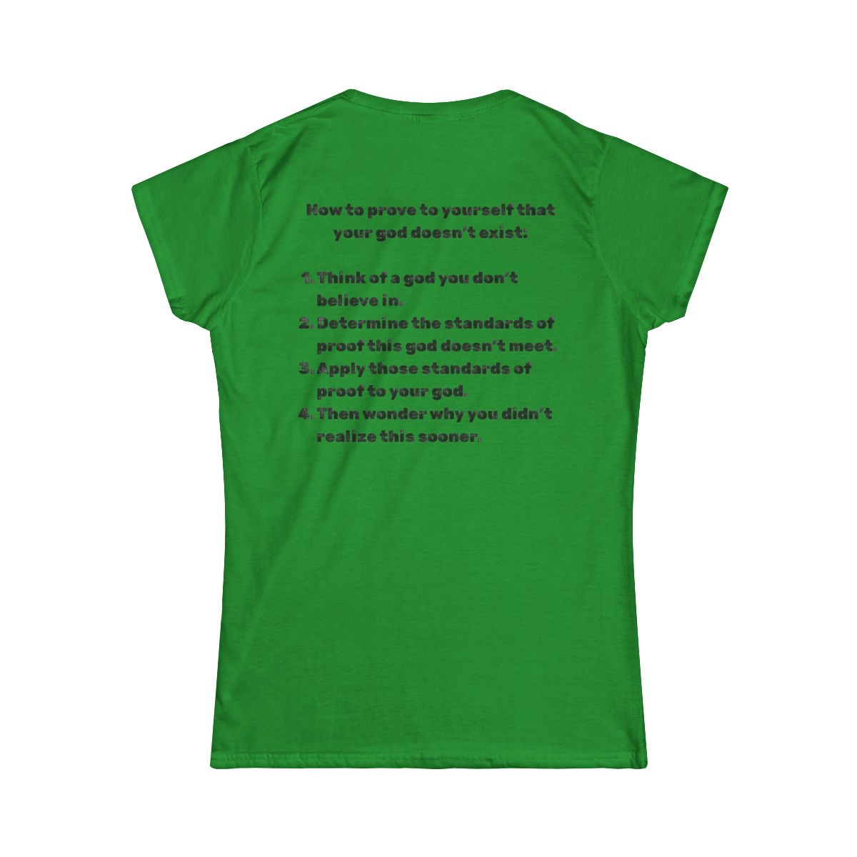 Color: Irish Green | Good proof Women's Tee