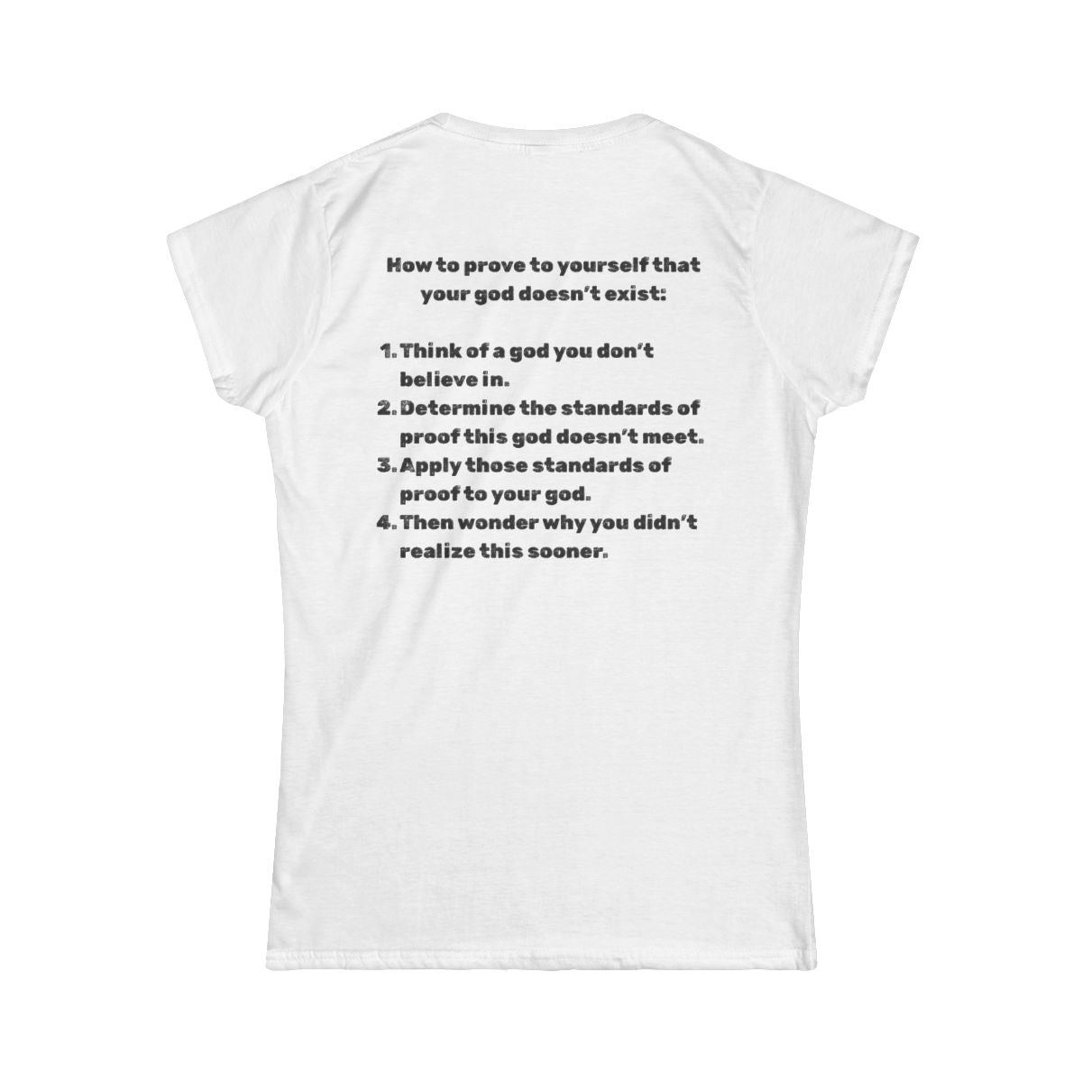 Color: White | Good proof Women's Tee