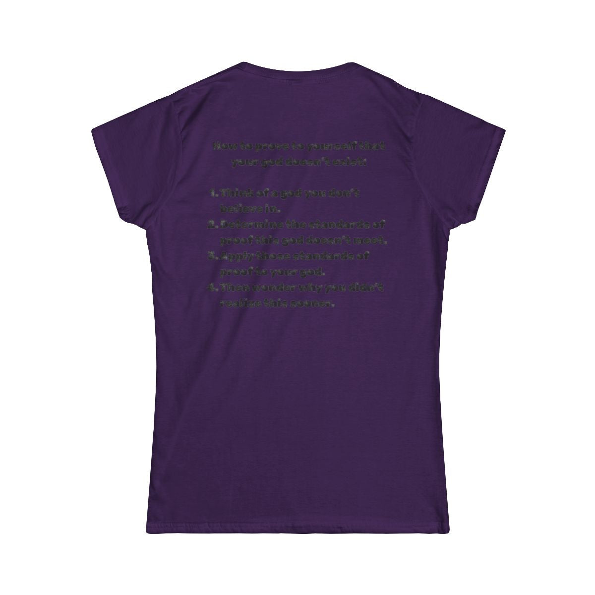 Color: Purple | Good proof Women's Tee