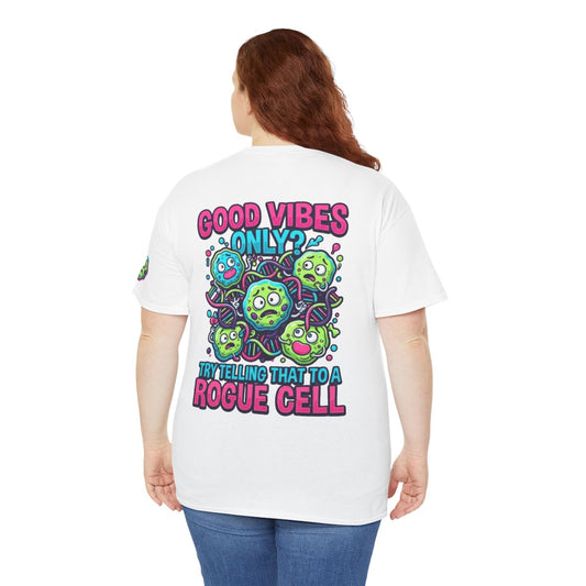 Color: White | Good Vibes Only Premium Graphic Tee