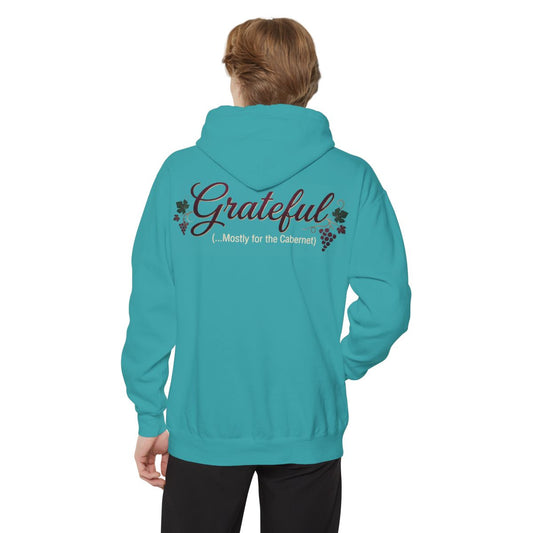 Color: Seafoam | Grateful for the Carbernet Garment-Dyed Hoodie