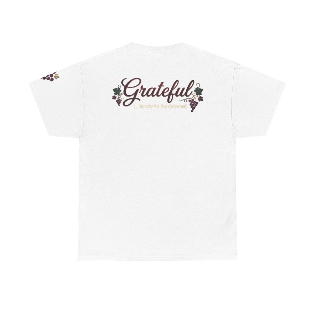 Color: White | Grateful for the Carbernet Premium Graphic Tee