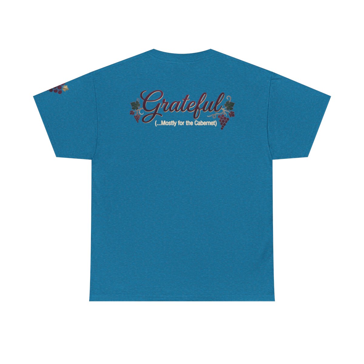 Color: Antique Sapphire | Grateful for the Carbernet Premium Graphic Tee