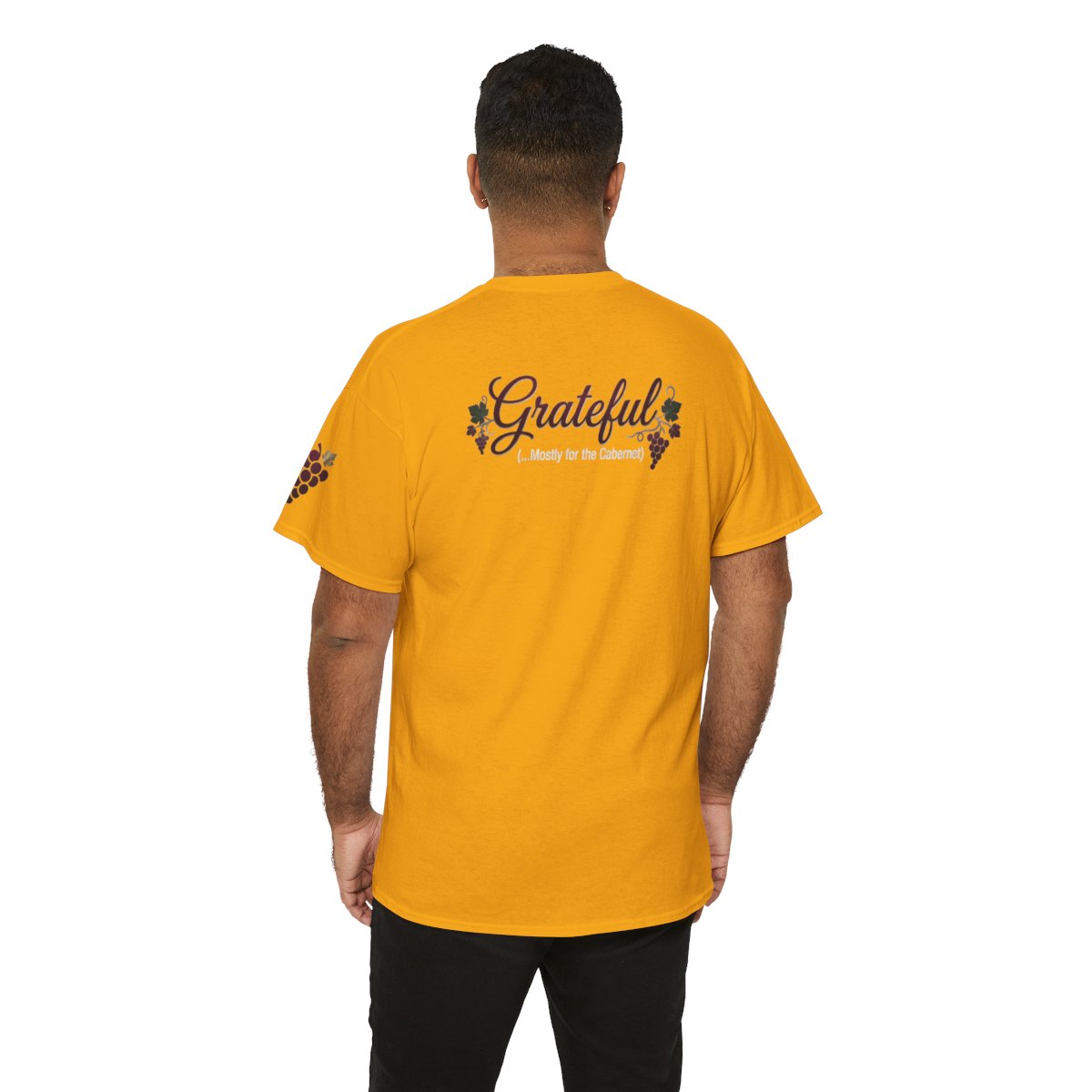 Color: Gold | Grateful for the Carbernet Premium Graphic Tee