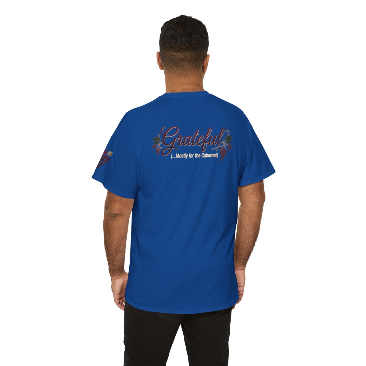 Color: Royal | Grateful for the Carbernet Premium Graphic Tee