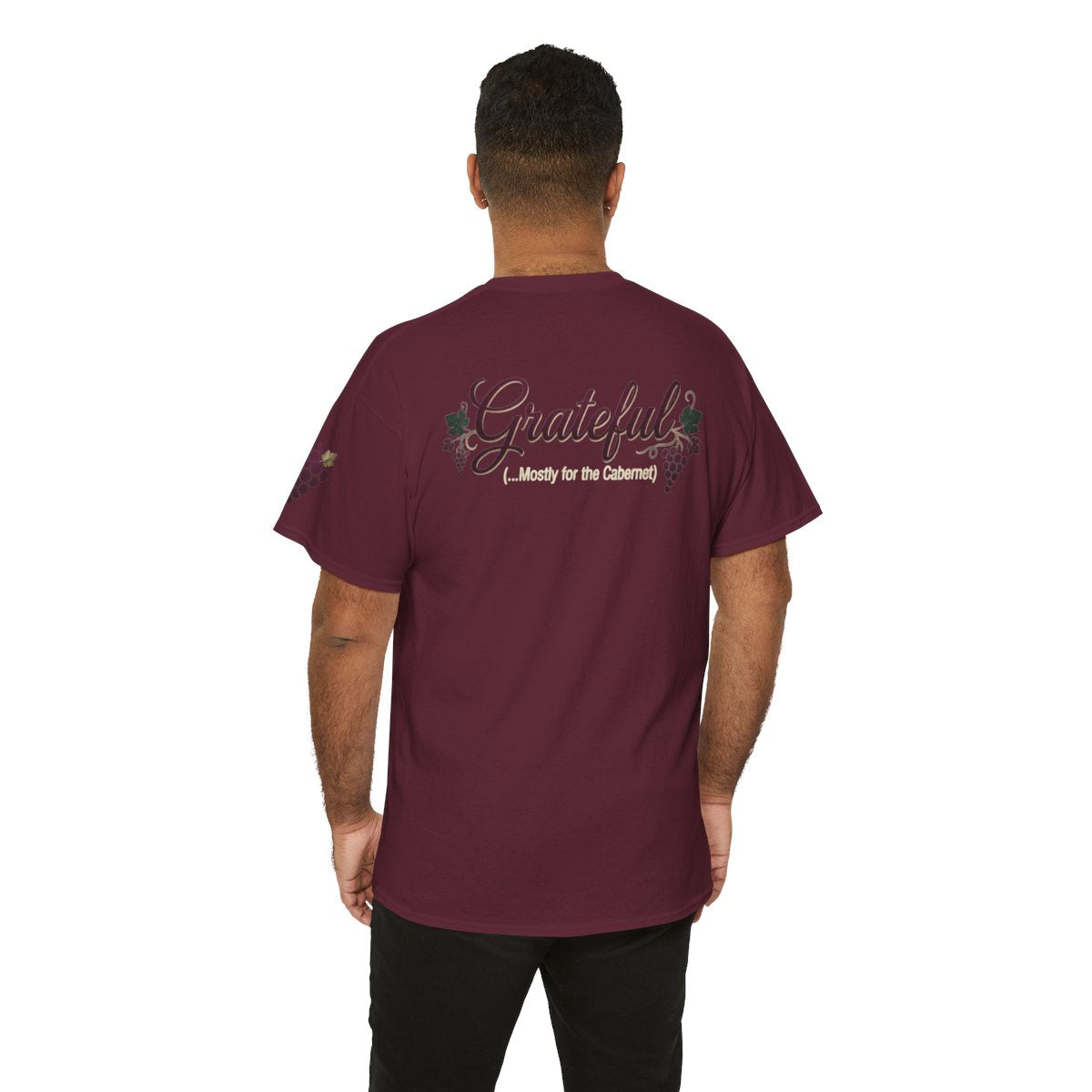 Color: Maroon | Grateful for the Carbernet Premium Graphic Tee