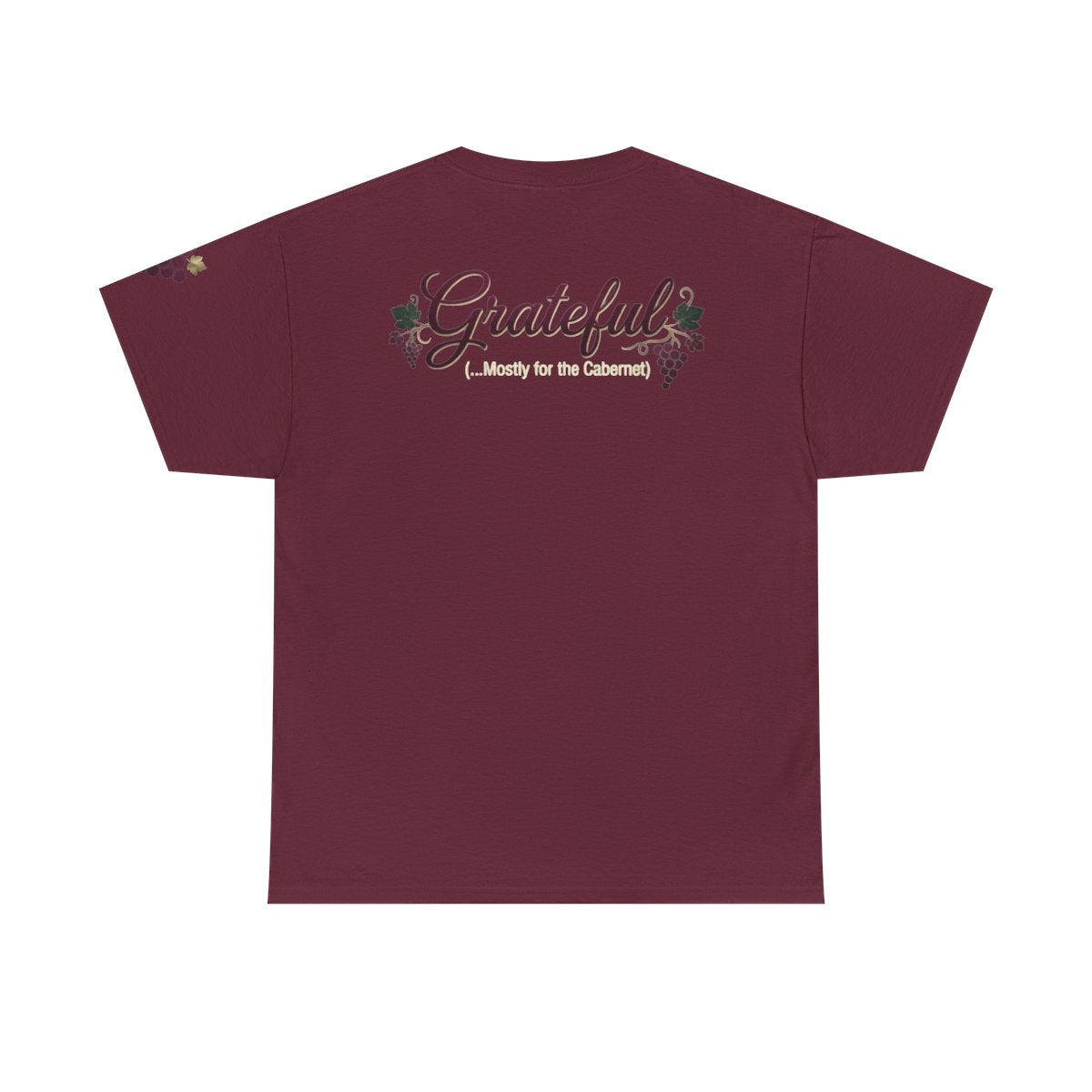Color: Maroon | Grateful for the Carbernet Premium Graphic Tee