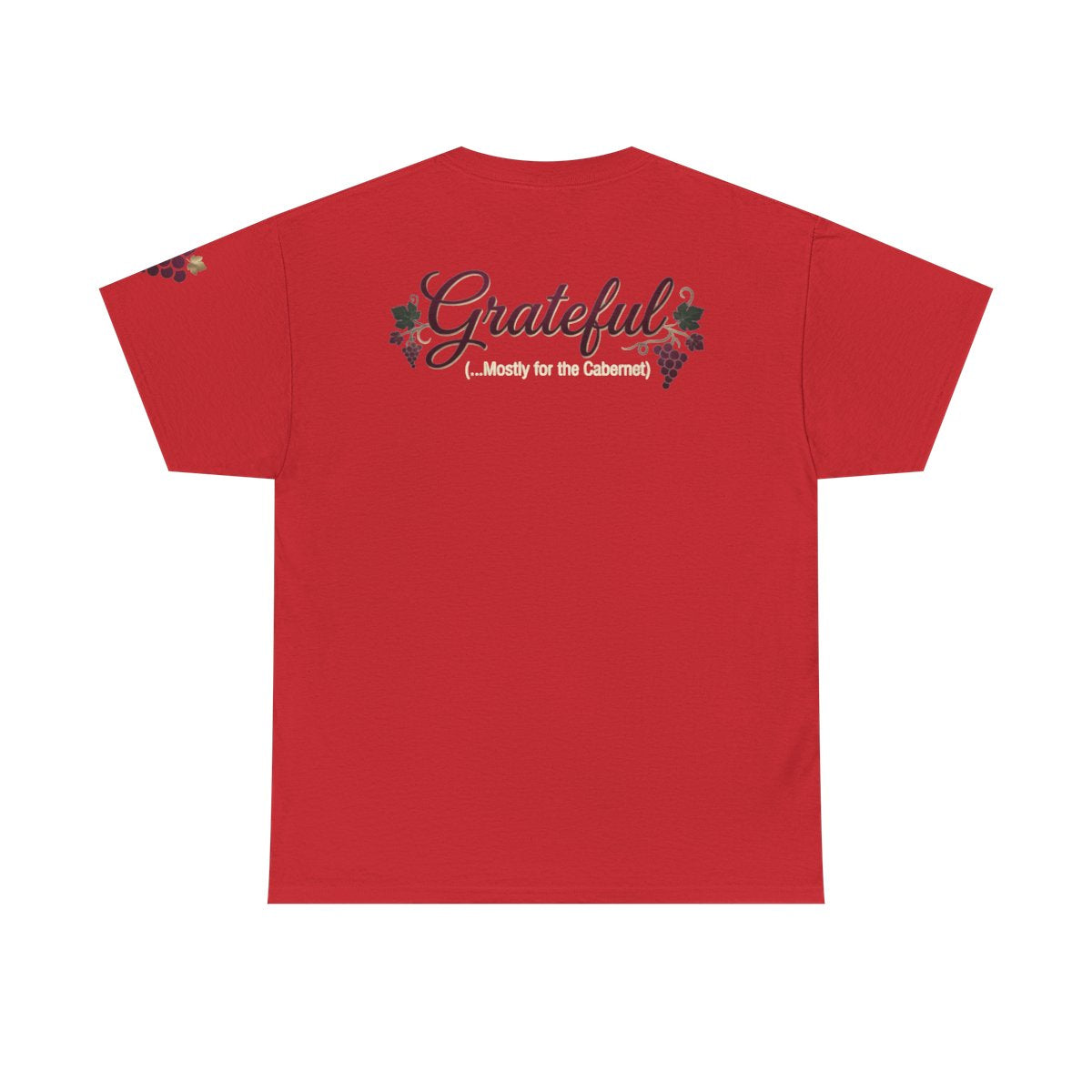 Color: Red | Grateful for the Carbernet Premium Graphic Tee