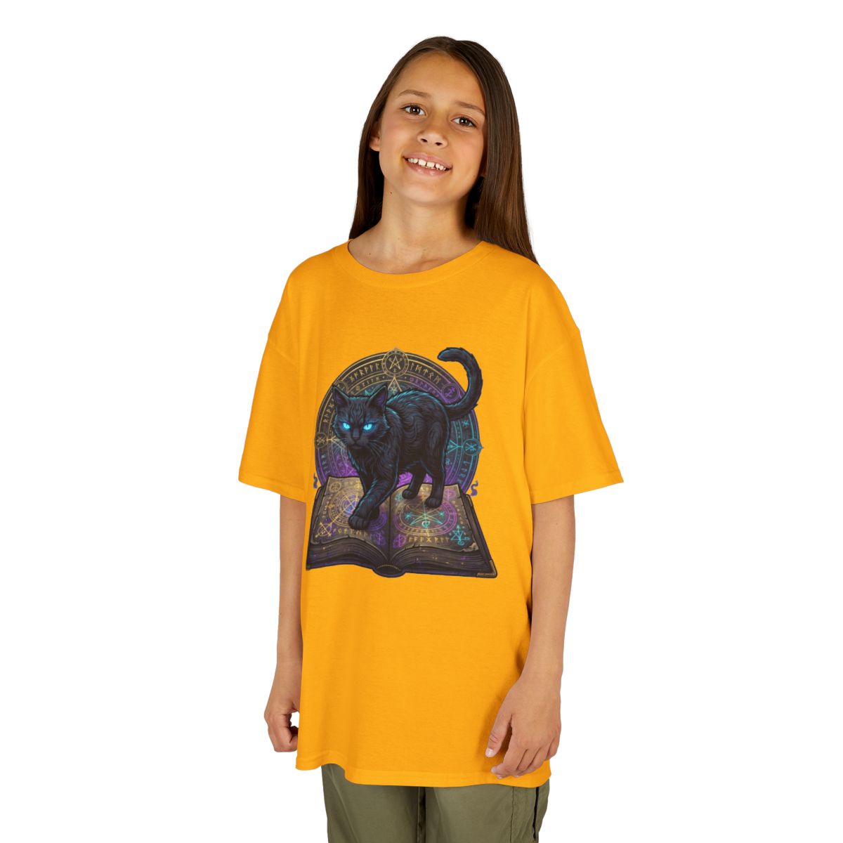 Color: Gold | Guardian of the Book of Shadows Kids Tee