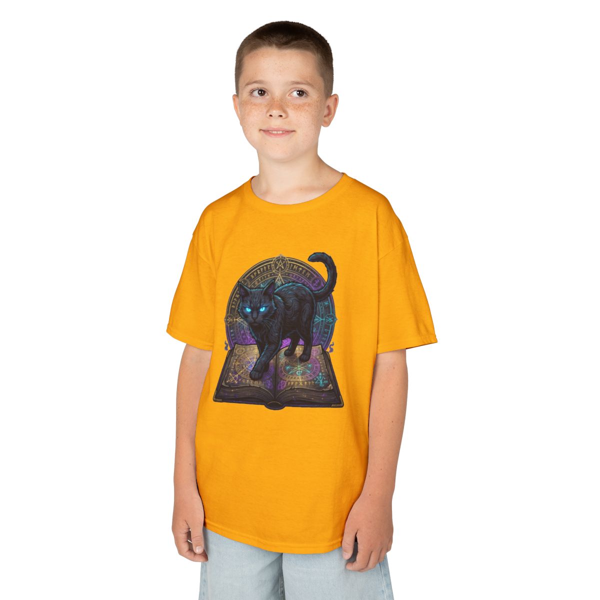 Color: Gold | Guardian of the Book of Shadows Kids Tee