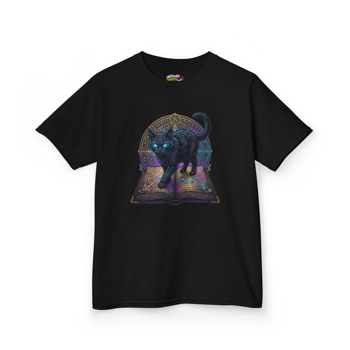 Color: Black | Guardian of the Book of Shadows Kids Tee