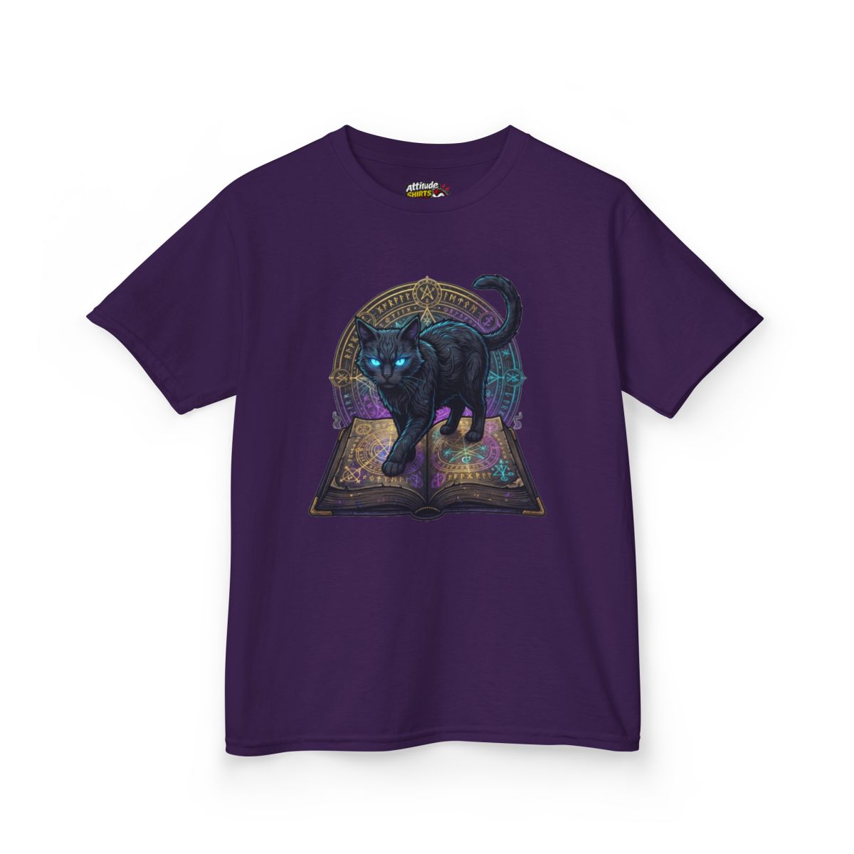 Color: Purple | Guardian of the Book of Shadows Kids Tee