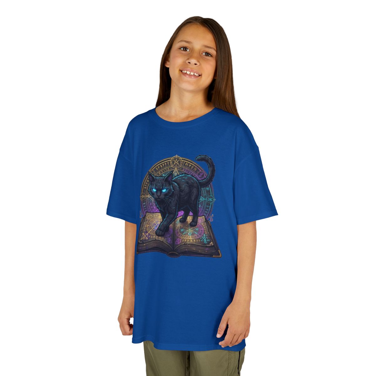 Color: Royal | Guardian of the Book of Shadows Kids Tee
