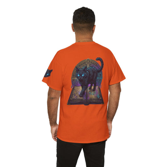 Color: Orange | Guardian of the Book of Shadows Premium Graphic Tee