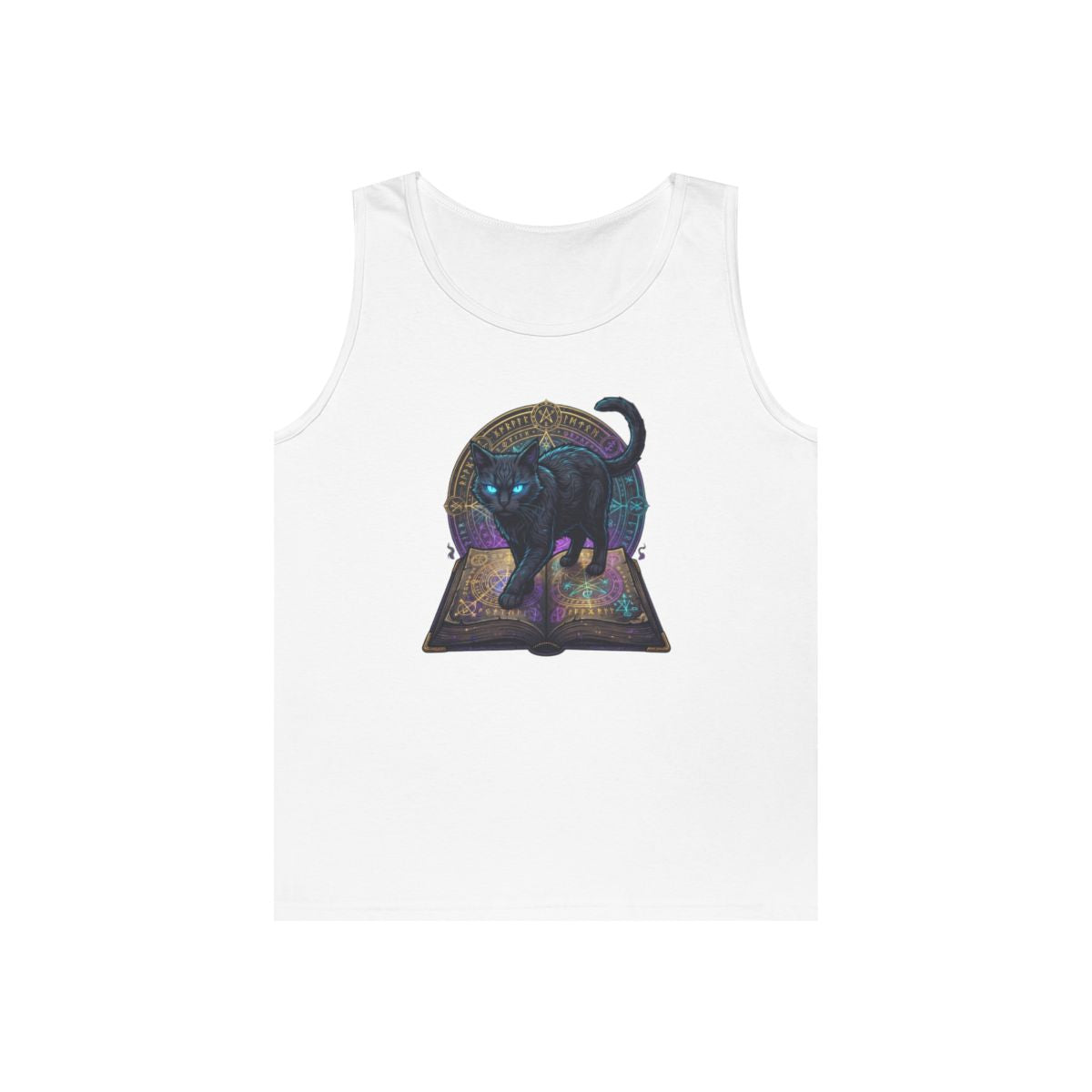 Color: White | Guardian of the Book of Shadows Tank Top