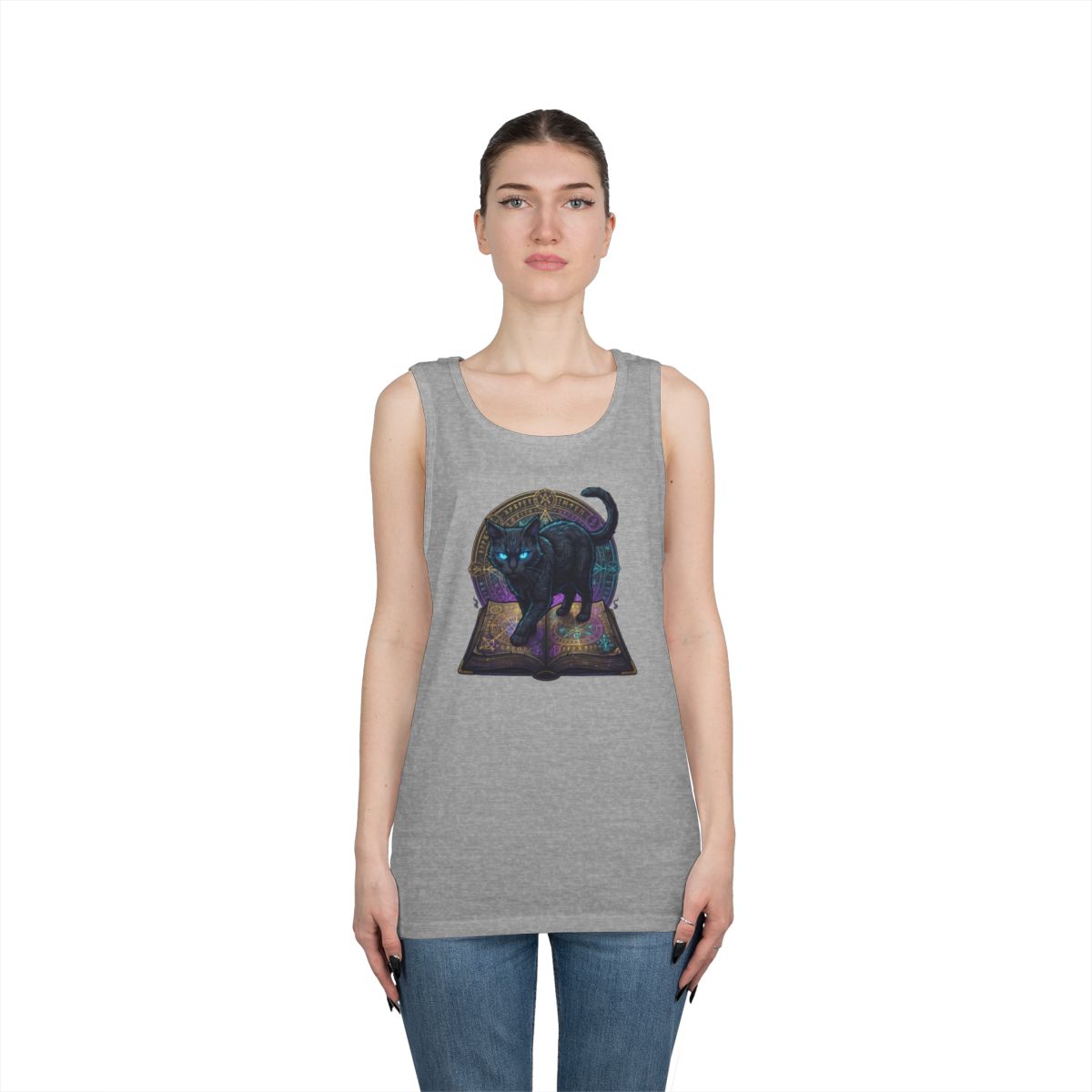 Color: Sport Grey | Guardian of the Book of Shadows Tank Top