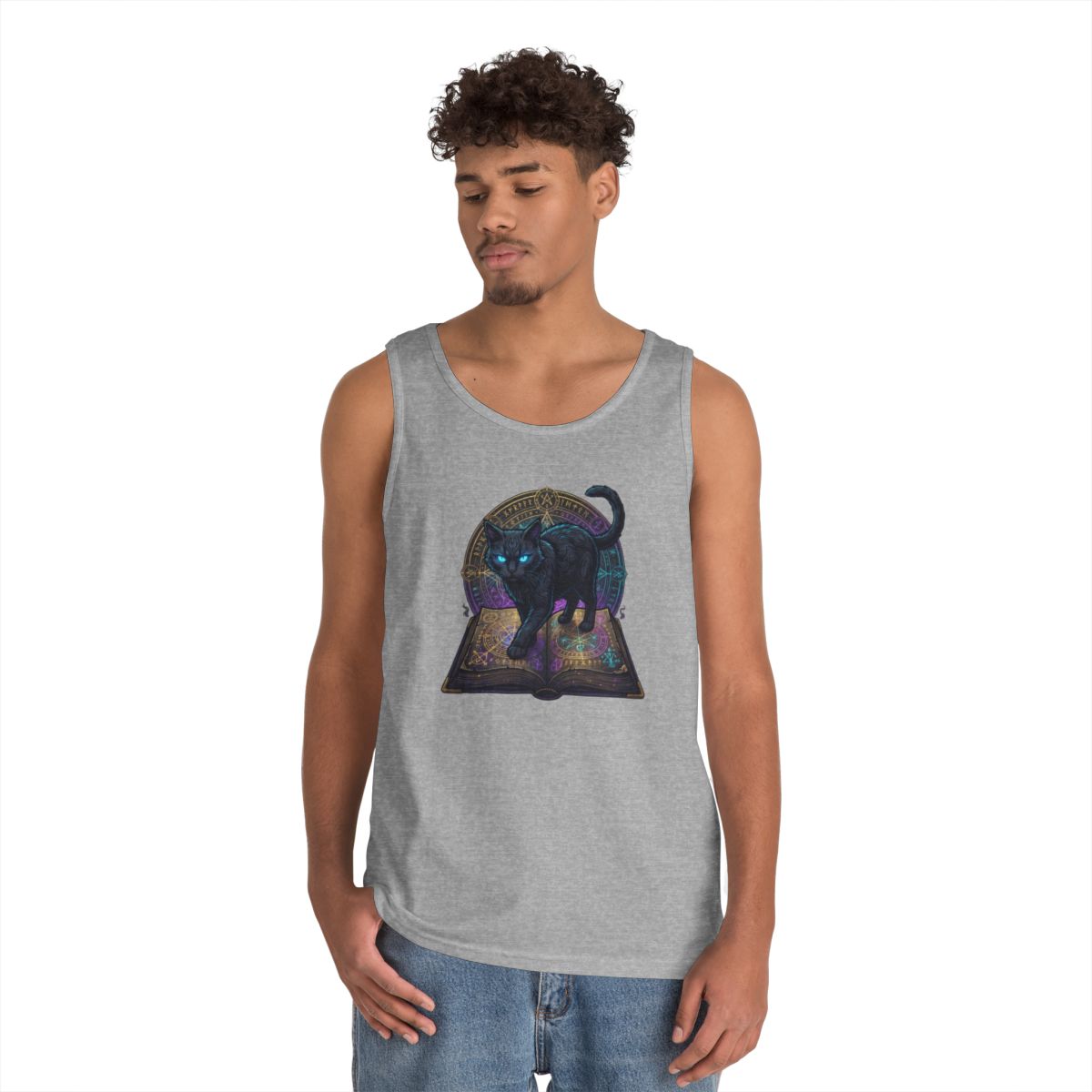 Color: Sport Grey | Guardian of the Book of Shadows Tank Top