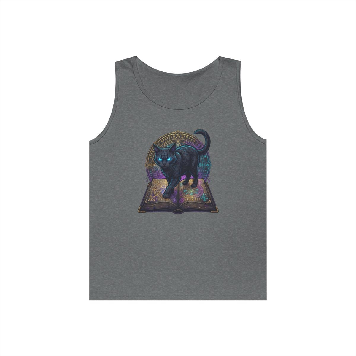 Color: Graphite Heather | Guardian of the Book of Shadows Tank Top