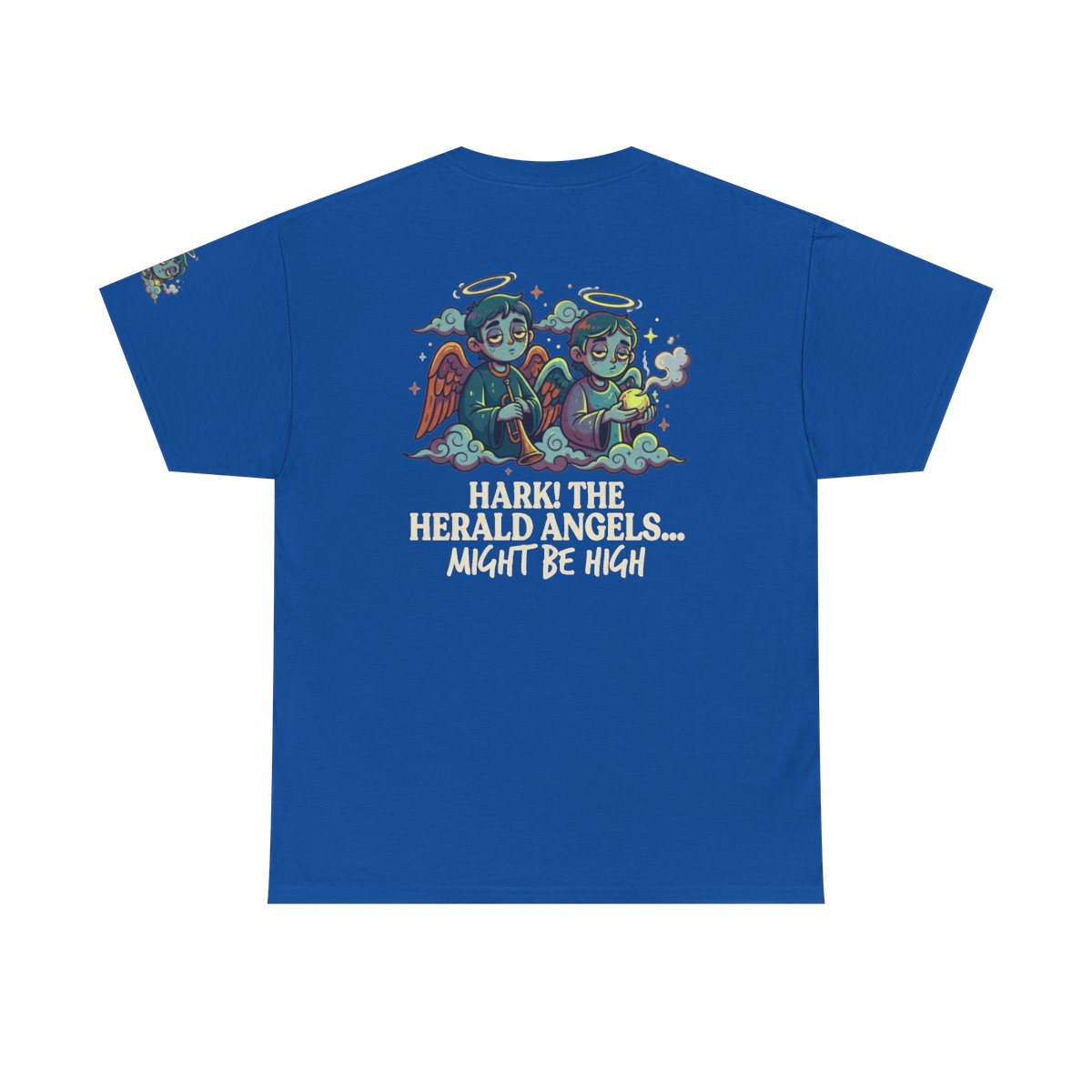 Color: Royal | Hark The Herald Angels Premium Graphic Tee