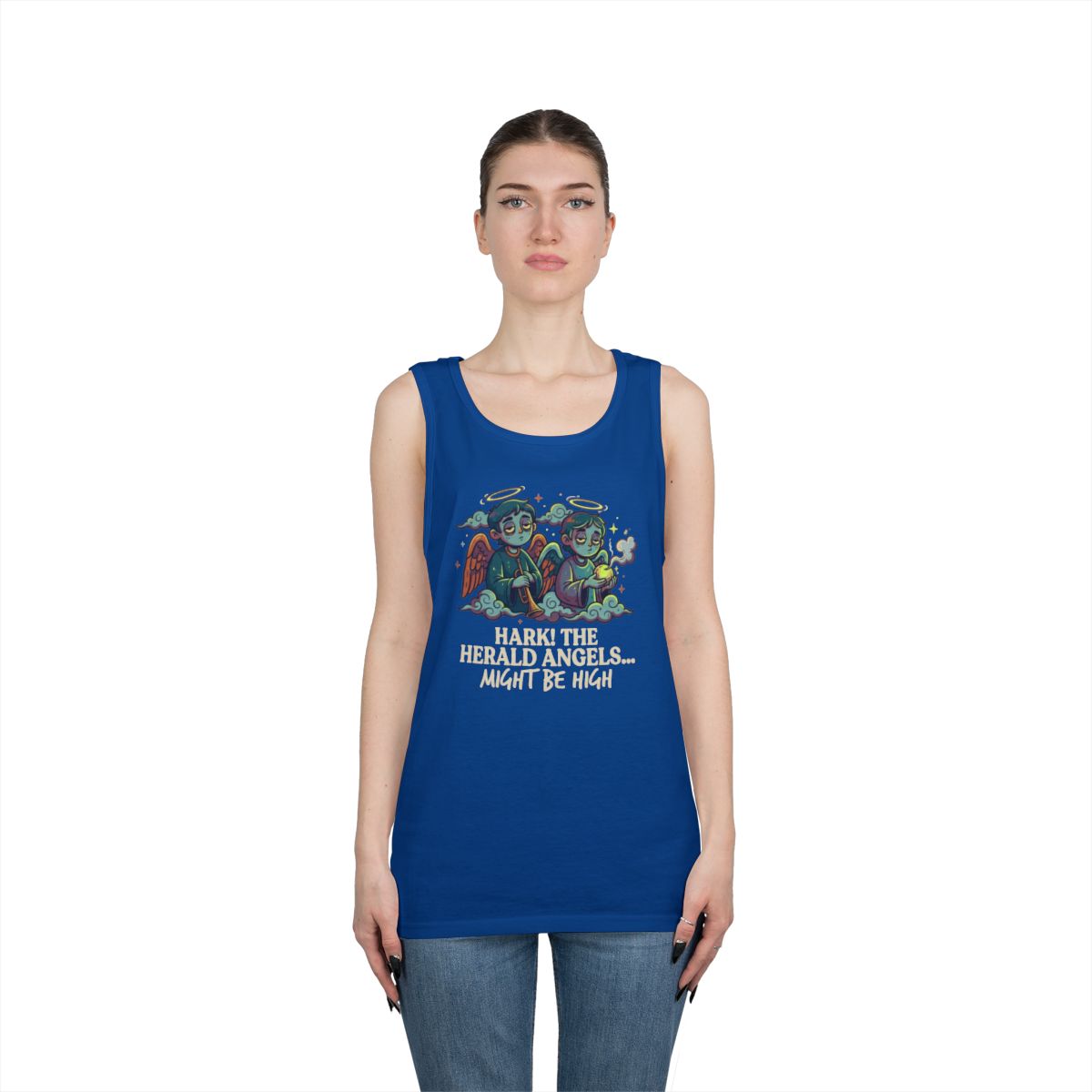 Color: Royal | Hark The Herald Angels Tank Top