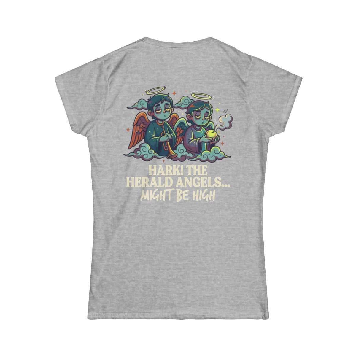 Color: Sport Grey | Hark The Herald Angels Women's Tee