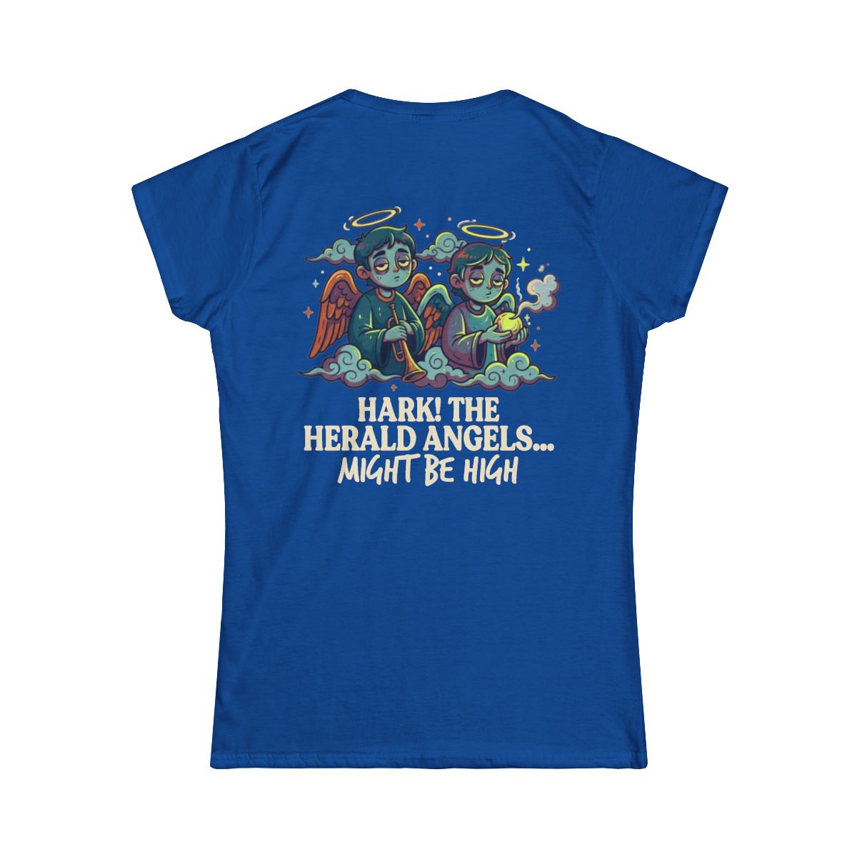 Color: Royal | Hark The Herald Angels Women's Tee