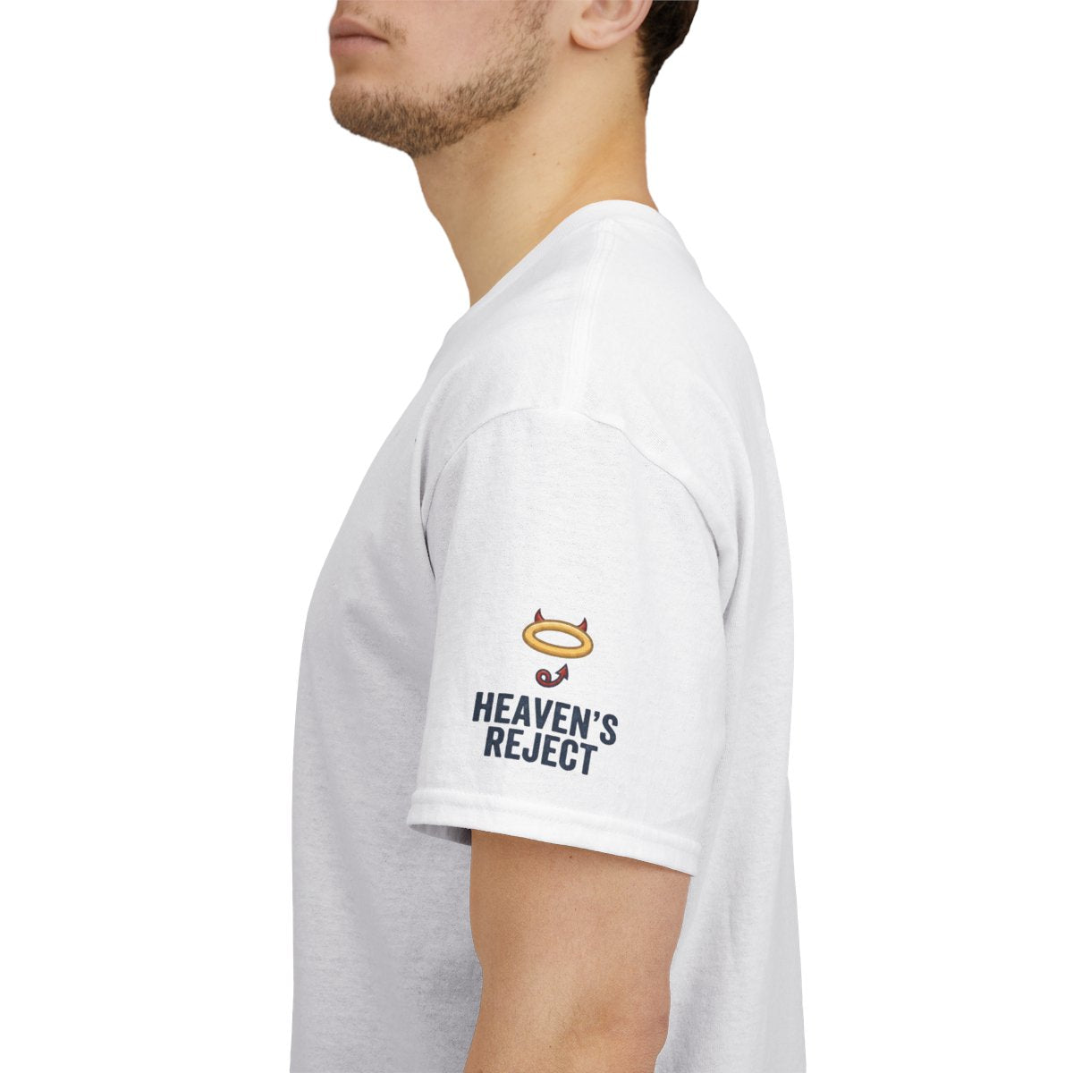 Color: White | Heaven's Reject Premium Graphic Tee