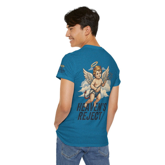 Color: Antique Sapphire | Heaven's Reject Premium Graphic Tee