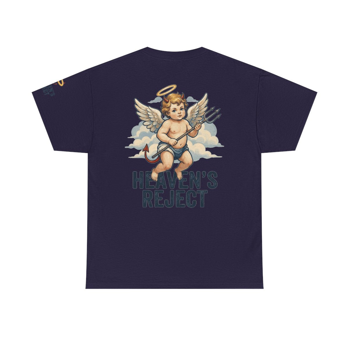 Color: Blackberry | Heaven's Reject Premium Graphic Tee