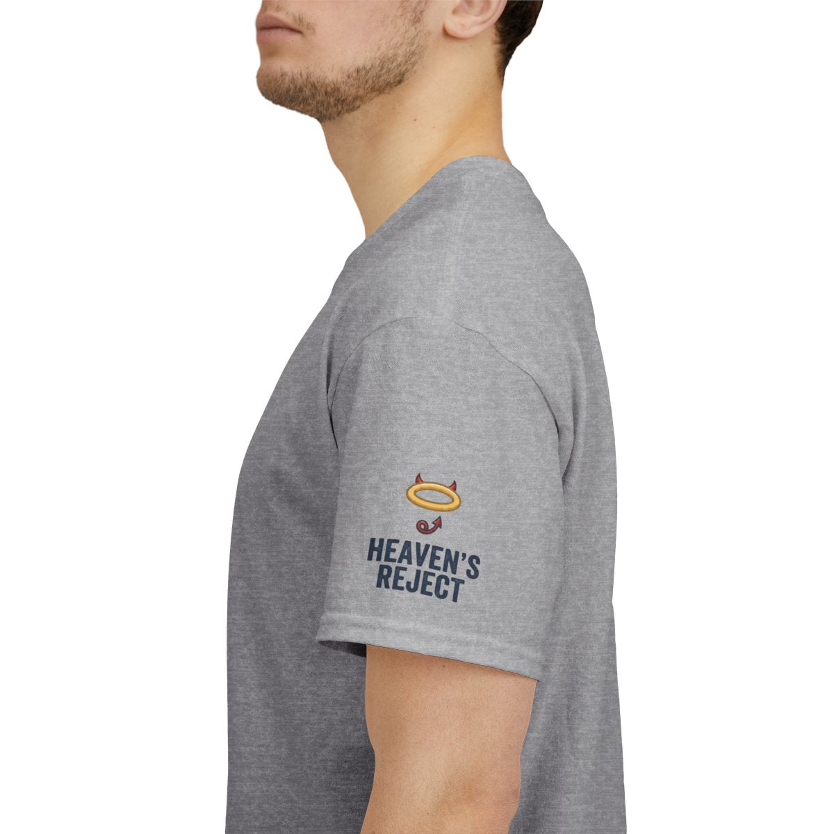 Color: Sport Grey | Heaven's Reject Premium Graphic Tee
