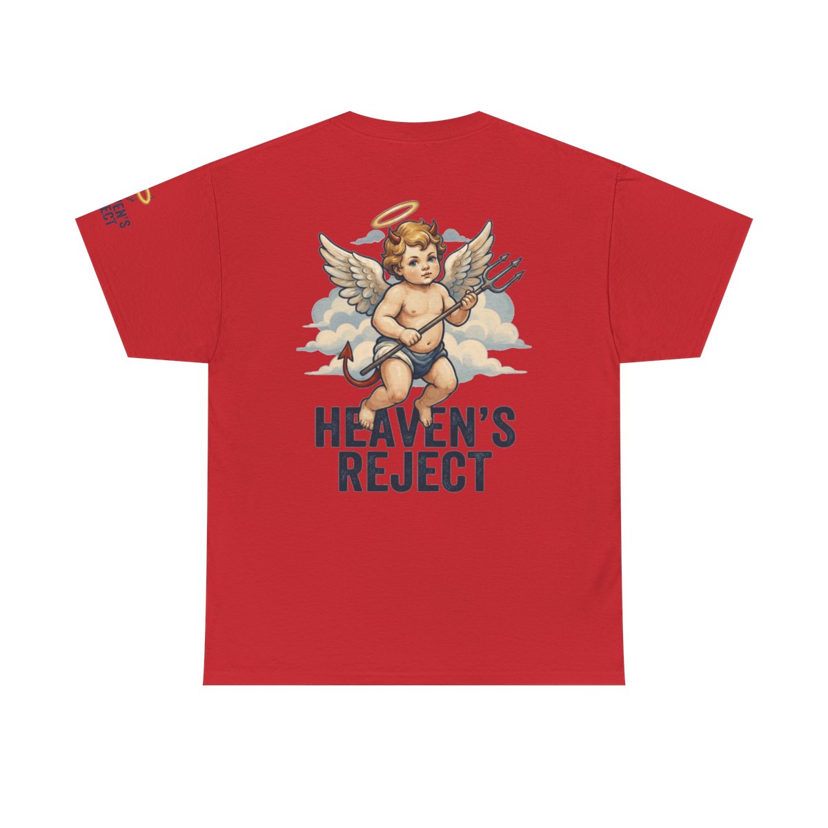 Color: Red | Heaven's Reject Premium Graphic Tee